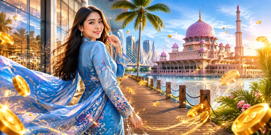 Pengguna Malaysia mengakses platform pertaruhan 407 di Putrajaya dengan gaya tradisional